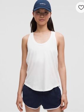 Lululemon White Love Tank Top